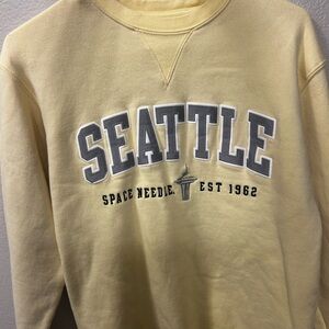 Seattle Yellow Sweatshirt